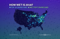 2018’s Precipitation Records On One Map