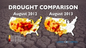 Drought Comparison: 2012 vs. 2013