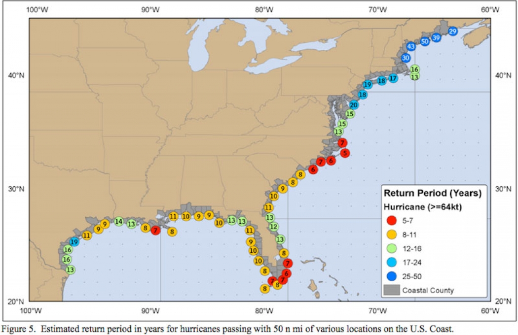 Top 5 Most Vulnerable U.S. Cities to Hurricanes Climate Central