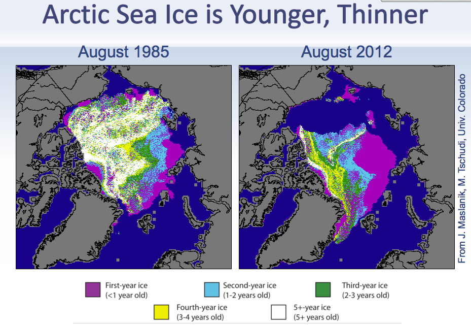 Visualizing 2012's Record Arctic Sea Ice Melt Climate Central