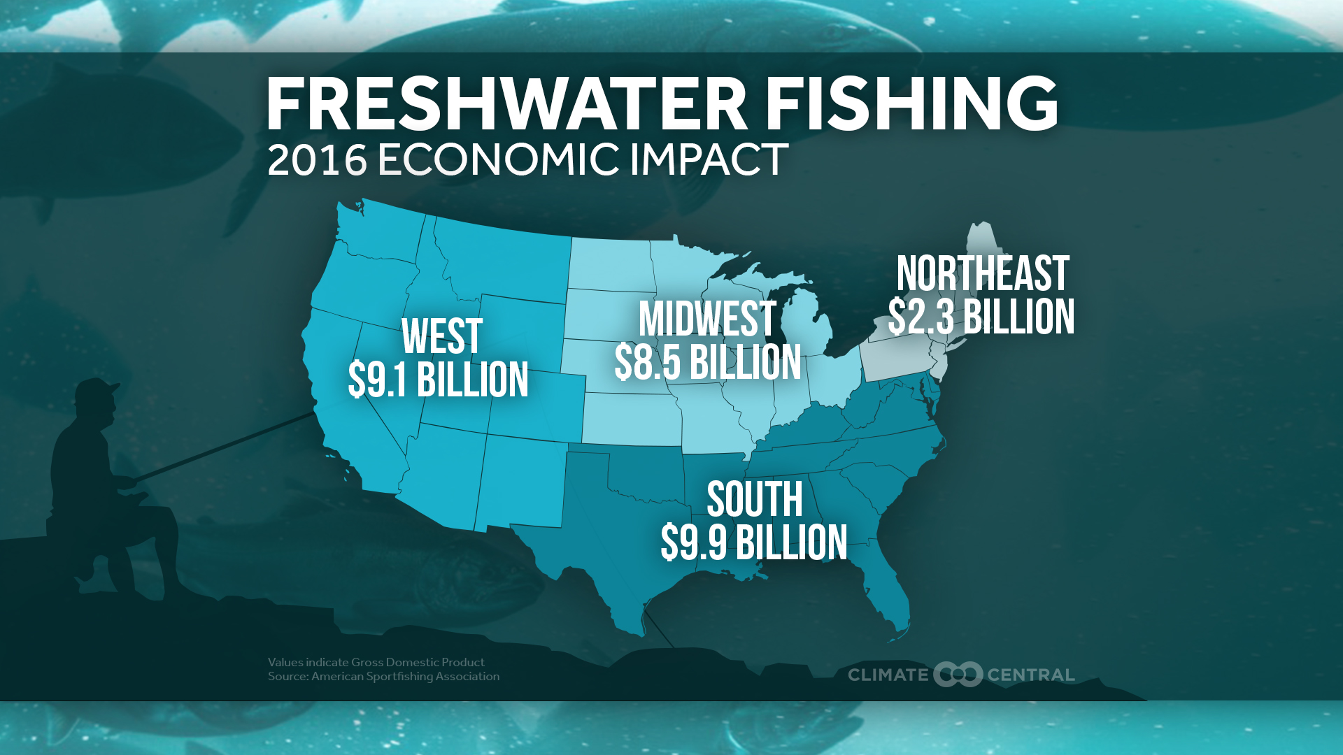 The Economic Impacts of Freshwater Fishing Climate Central