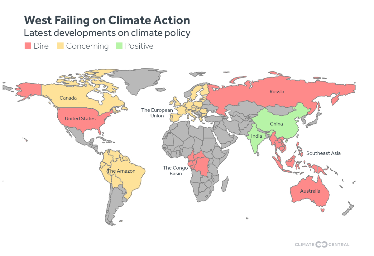 Geography and nature of russia China, India Become Climate Leaders as West Falters | Climate Central