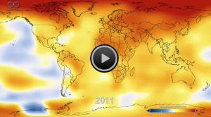 Watch 62 Years of Global Warming in 13 Seconds