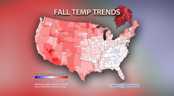 Fall Temperature Trends