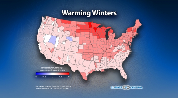Winter Temperature Trends