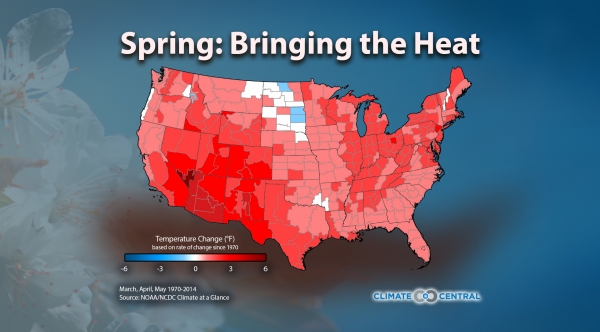 Spring Temperature Trends