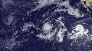 Atlantic Storm Sets Records as 3 Others Span Pacific