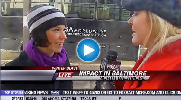 Bernadette on Baltimore Blast