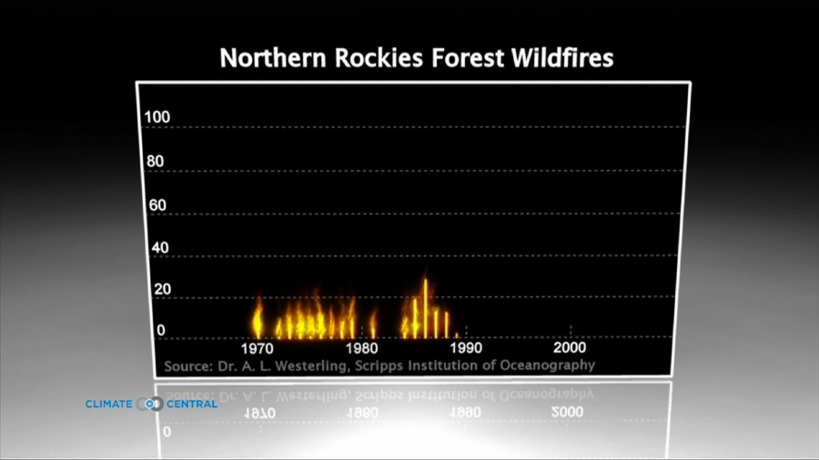 Northern Rockies Forest Wildfires