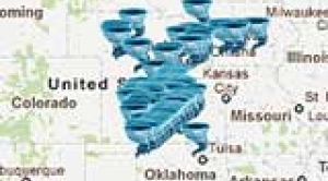 Twisters Past and Present: Interactive Tornado Tracker